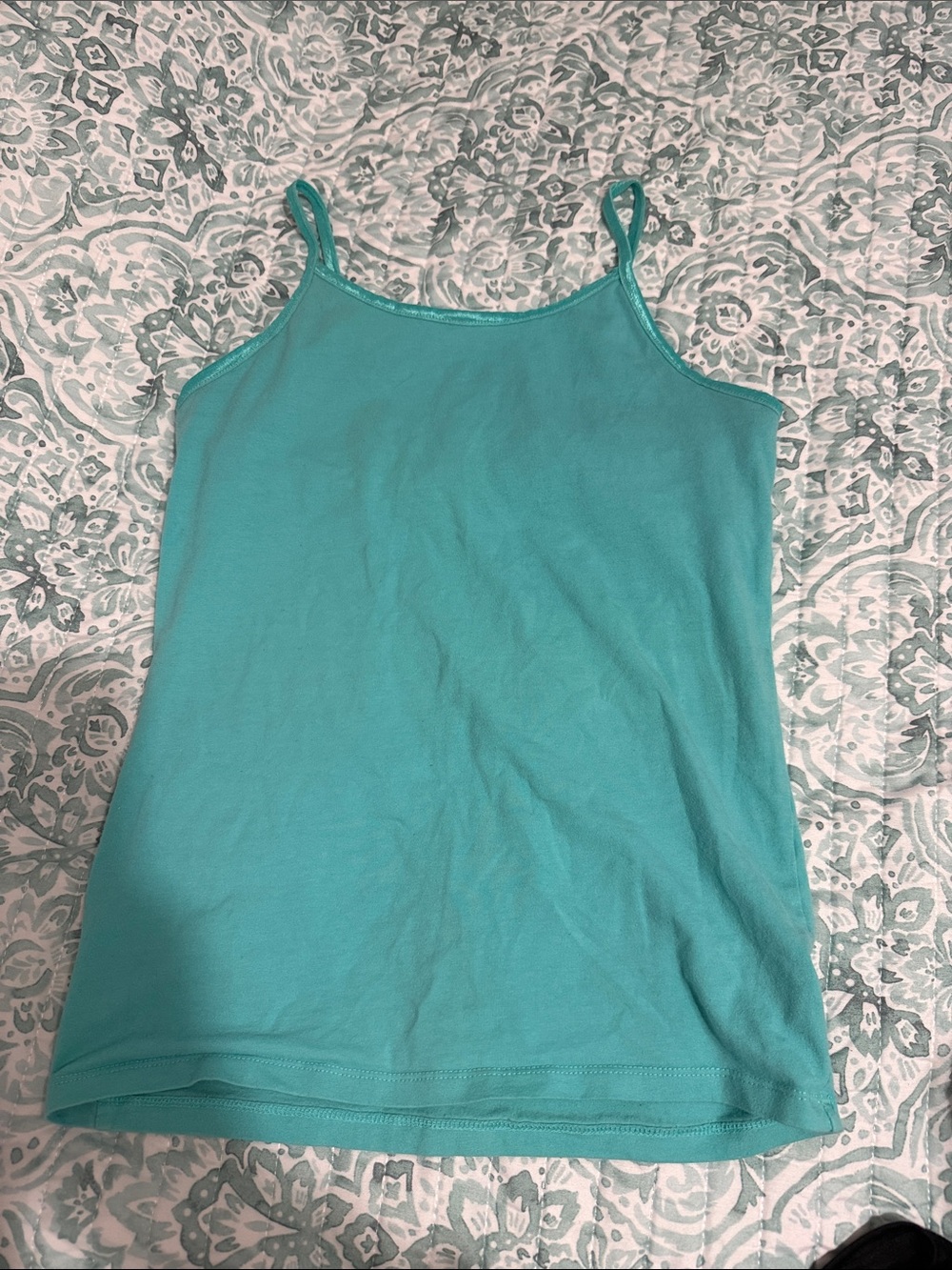 Classic Girl Turquoise Camisole Tank Top